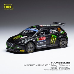 Hyundai i20N Rally2 23 Rallye du Portugal 2022 Solberg - Edmondson IXO RAM852