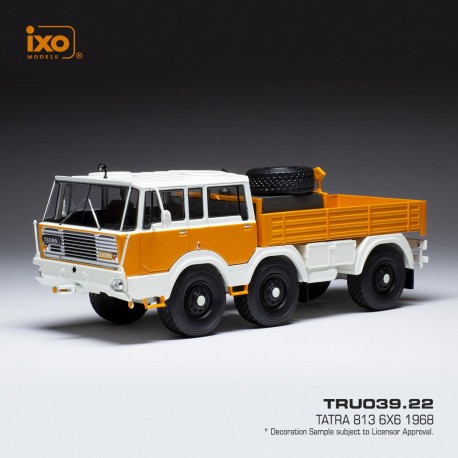 Tatra 813 6x6 1968 Orange White IXO TRU039