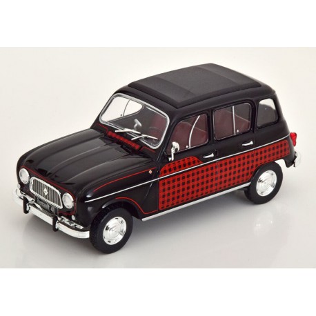 Renault 4L Parisienne 1964 Dark Red Decorated WhiteBox WB124151