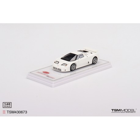 Bugatti EB110 Super Sport Bianco Monaco Truescale TSM430673