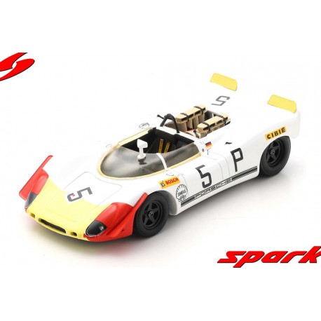 Porsche 908-2 5 5ème 1000 Km du Nurburgring 1969 Spark SG827