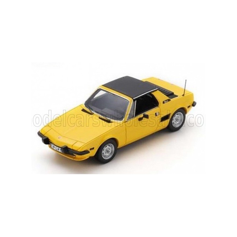Fiat X1/9 Closed 1972 Yellow Black Schuco 450924900 - Miniatures Autos ...