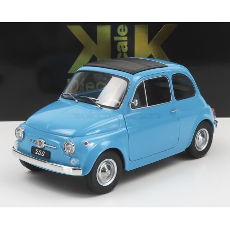 Fiat&nbsp;500 1968 Light blue KK Scale KKDC120035