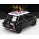 Mini&nbsp;Cooper with Union Jack 1992 Black White KK Scale KKDC120052L