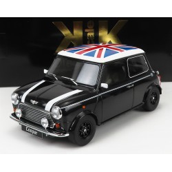 Mini&nbsp;Cooper with Union Jack 1992 Black White KK Scale KKDC120052L