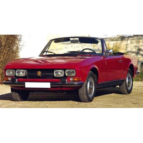 Peugeot 504 Cabriolet 1969 Red Norev 184818