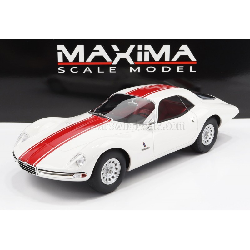 Alfa Romeo Giulia TZ2 Coupe Pinifarina 1965 White Red Maxima