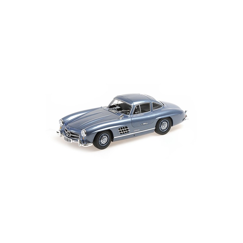 Mercedes Benz 300 SL (W198) 1955 Light Blue Metallic Minichamps