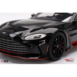 Aston Martin V12 Vantage Jet Black Truescale TS0452