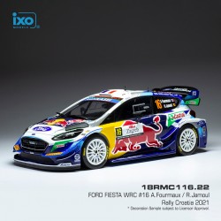 Ford Fiesta WRC 16 Rallye de Croatie 2021 Fourmaux - Jamoul IXO 18RMC116