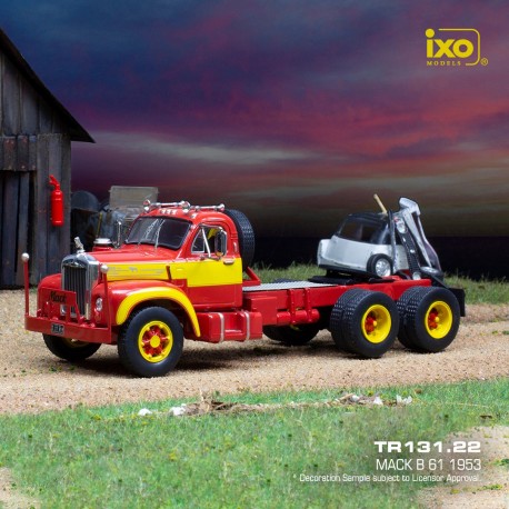 Mack B 61 1953 Red Yellow IXO TR131