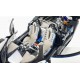 Pagani Zonda HP Barchetta Carbon Fibre 2018 White LCD Model LCD18009WH