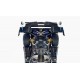 Pagani Zonda HP Barchetta Carbon Fibre 2018 White LCD Model LCD18009WH