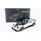 Pagani Zonda HP Barchetta Carbon Fibre 2018 White LCD Model LCD18009WH