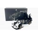 Pagani Zonda HP Barchetta Carbon Fibre 2018 White LCD Model LCD18009WH