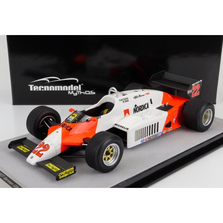 Alfa Romeo&nbsp;183T 22 Andrea De Cesaris F1 Allemagne 1983 Tecnomodel TM18-230A