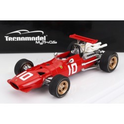 Ferrari 312B 10 Jacky Ickx F1 4ème Pays Bas 1968 Tecnomodel TEC43-018B