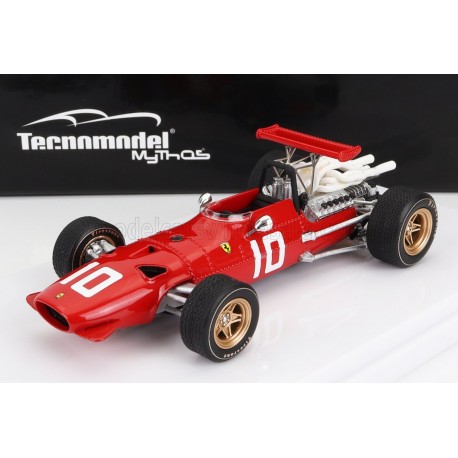 Ferrari 312B 10 Jacky Ickx F1 4ème Pays Bas 1968 Tecnomodel TEC43-018B