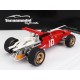 Ferrari 312B 10 Jacky Ickx F1 4ème Pays Bas 1968 Tecnomodel TEC43-018B