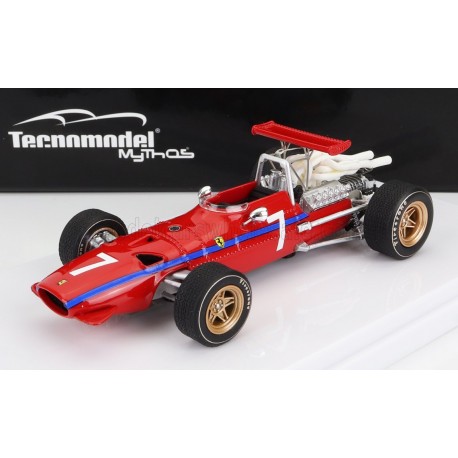 Ferrari 312B 7 Derek Bell F1 USA Watkins Glen 1968 Tecnomodel TEC43-018D