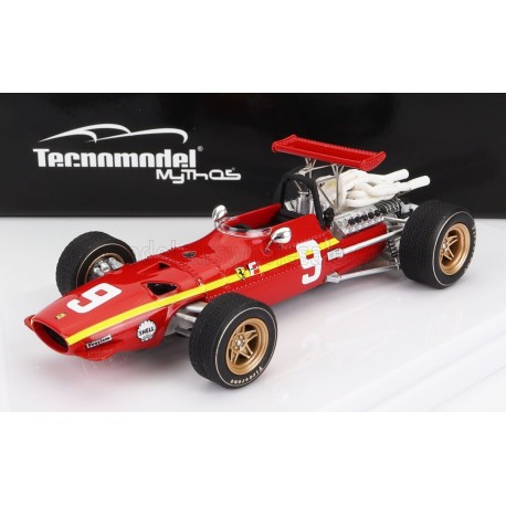Ferrari 312B 9 Jacky Ickx F1 Nurburgring 1968 Tecnomodel TEC43-018C