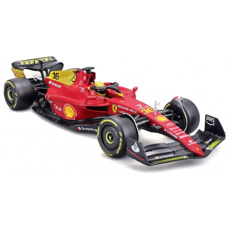 Ferrari F1-75 16 F1 Monza 2022 Charles Leclerc Bburago BU16811LMO