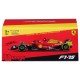 Ferrari F1-75 16 F1 Monza 2022 Charles Leclerc avec pilote et boitier Bburago BU36831LMO