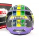Casque Helmet 1/2 Lewis Hamilton F1 Brazil 2021 Bell 4100146