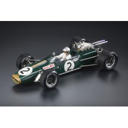 Brabham BT24 with pilot 2 Denis Hulme F1 3ème Mexique 1967 GP Replicas GP122BWD