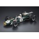 Brabham BT24 with pilot 1 Jack Brabham F1 2ème Mexique 1967 GP Replicas GP122AWD