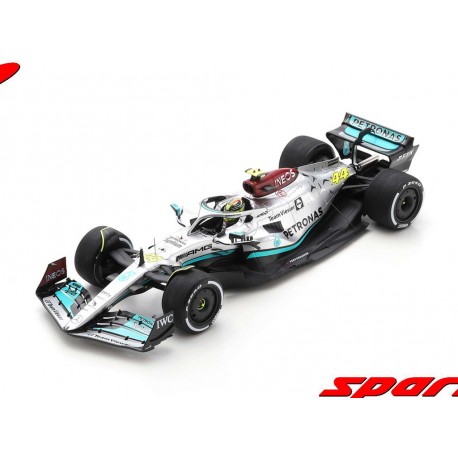 Mercedes AMG F1 W13 E Performance 44 Lewis Hamilton F1 2ème France 2022 Spark 18S769