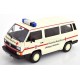 Volkswagen T3 Minibus Deutsches Rotes Kreuz Ambulance 1987 Creme Red KK Scale KKDC180968