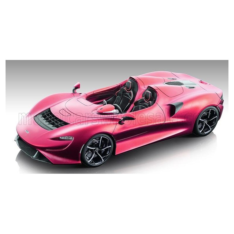 Figurine McLAREN Elva 2020 Bleu et Orange – Limitée à 79 ex. TECNOMODEL TM18-EX09A | Collect World