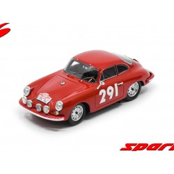 Porsche 356B T6 Carrera 2 GT 291 Rallye Monte Carlo 1963 Walter - Stock Spark S6143