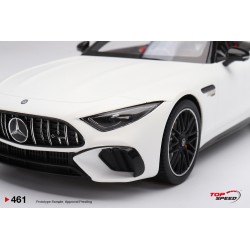 Mercedes AMG SL63 Roadster Moonlight White Magno Truescale TS0461