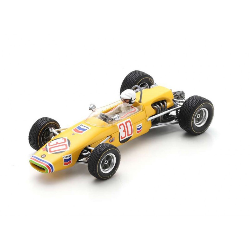 Modèle réduit Brabham Bt30 N°29 6ème Gp Allemagne 1969 Richard Attwood