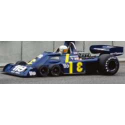 Tyrrell P34 ELF 6 Wheels 3 Jody Scheckter F1 Pole position Winner Suede 1976 GP Replicas GP089A