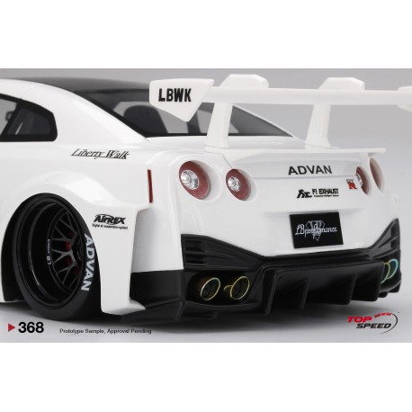 Nissan LB-Silhouette Works GT 35gt-rr Ver.2 White Truescale TS0368