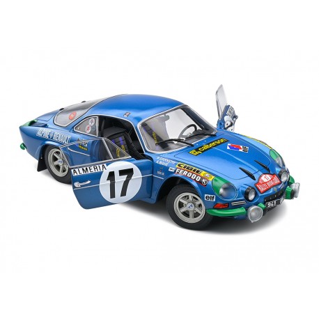 Renault Alpine A110 1600S 17 Rallye Monte Carlo 1972 Darniche Mahe Solido S1804206