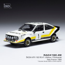 Skoda MTX 160 RS 1 Rallye Pribram 1984 Blahna - Schovanek IXO RAC416C