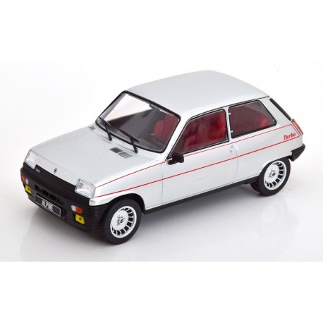Renault 5 Alpine 1982 Silver Decorated WhiteBox WB124152
