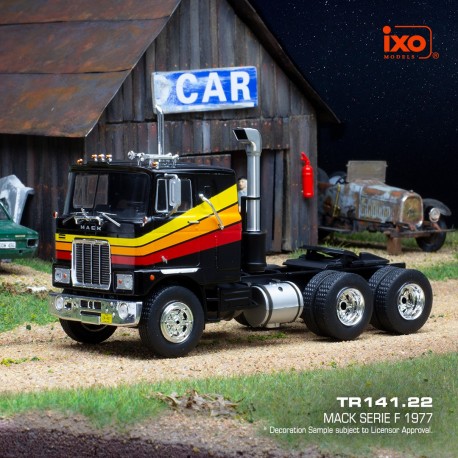 Mack Series F 1977 Black IXO TR141