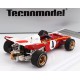 Ferrari 312B 4 Jacky Ickx F1 Monaco 1971 Tecnomodel TEC43-014B