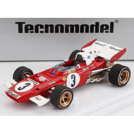 Ferrari 312B 3 Clay Regazzoni F1 Pays Bas Zandvoort 1971 Tecnomodel TEC43-014D