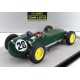 Lotus 16 with pilot 28 Graham Hill F1 Angleterre Aintree 1959 Tecnomodel TMD18-123C