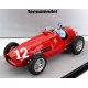 Ferrari 500 F2 with pilot 12 Alberto Ascari F1 Winner Italie 1952 Tecnomodel TMD18-066A