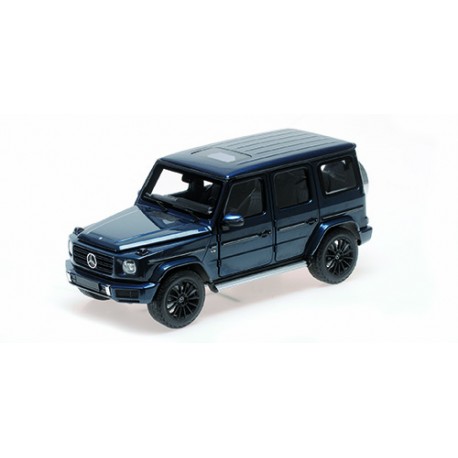 Mercedes Benz G-Class (W463) 2020 Blue Metallic Minichamps 110037100