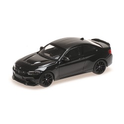 BMW M2 CS 2020 Black with Black Wheels Minichamps 410021022