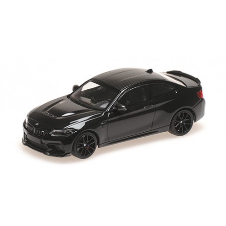 BMW M2 CS 2020 Black with Black Wheels Minichamps 410021022