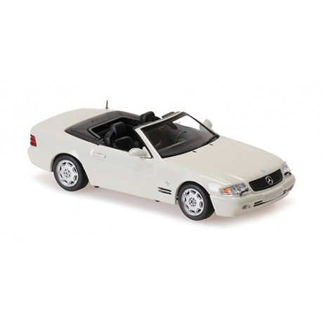 Mercedes Benz SL Class (R129) 1999 White Minichamps 940033032